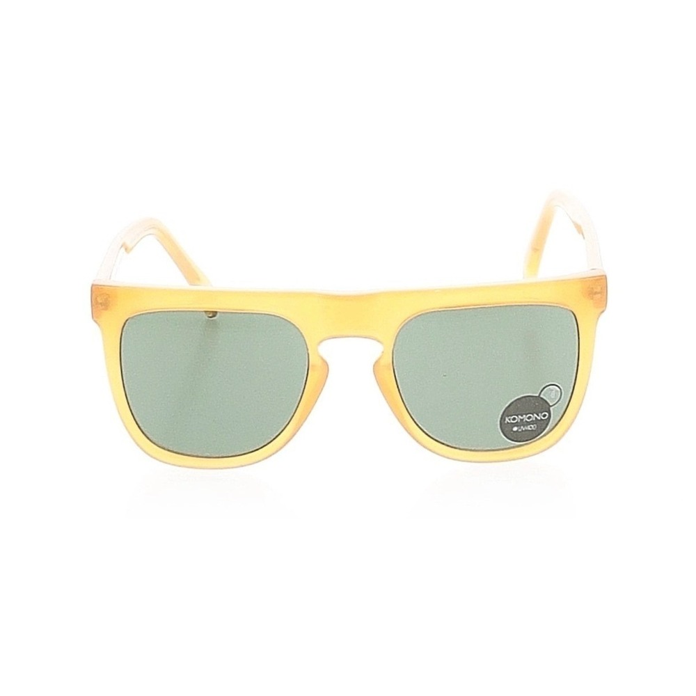 Komono Sunglasses Unisex Amber New Flat Top UV400 Protection